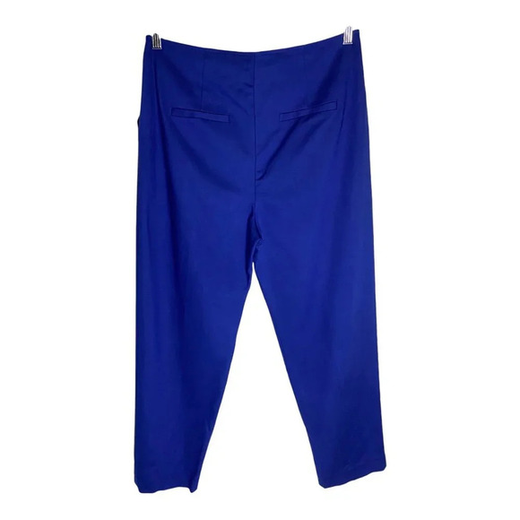 NWT Trina Turk Ishana Blue Tailored Pants-sz 6 - Picture 5 of 13